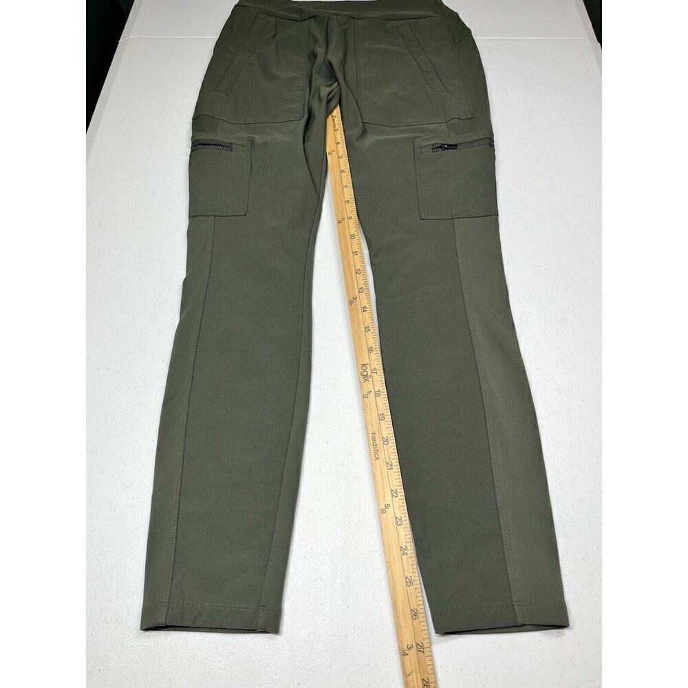 Athleta Pants Womens Size 4 Green Headlands Hybrid Cargo Pull On Stretch Skinny - Picture 5 of 6